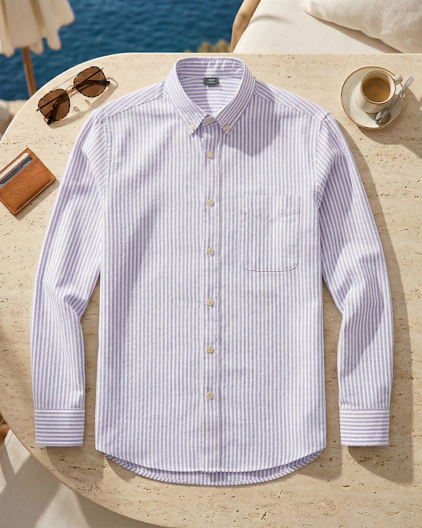 Dario Cotton Button-Down Shirt