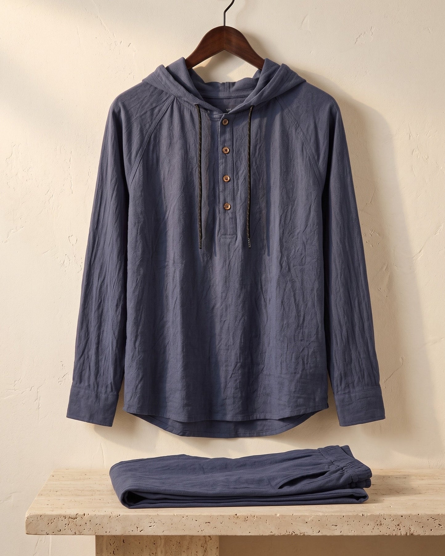 Vittorio Linen Hoodie Set